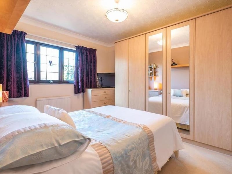 The detached home at The Paddocks in Werrington on the market with Hurfords