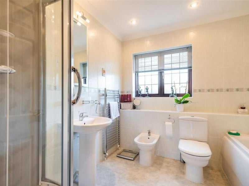 The detached home at The Paddocks in Werrington on the market with Hurfords