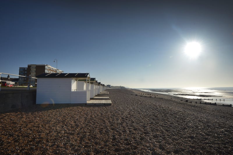 The most common place people left the area for was Rother, with 1,510 arrivals from Hastings in the year to June 2019. Pictured, Bexhill.