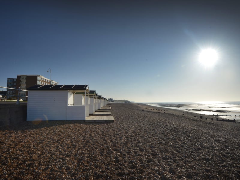 The most common place people left the area for was Rother, with 1,510 arrivals from Hastings in the year to June 2019. Pictured, Bexhill.
