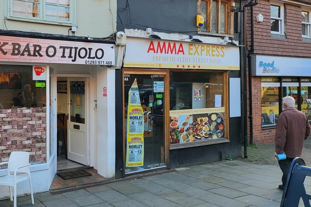 Amma Express has a rating of 4.787/5 from 80 Google reviews