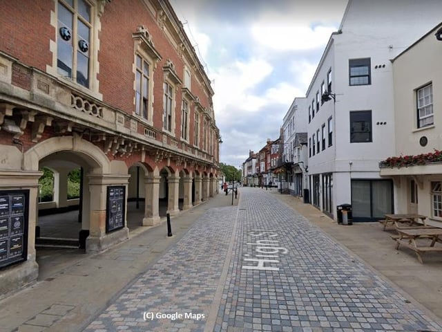 In Gadebridge and Old Town, 77.4 per cent of people aged 12 and over had received the first and second dose of the vaccine.