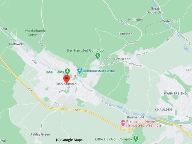 In Berkhamsted West, 83.8 per cent of people aged 12 and over had received the first and second dose of the vaccine.