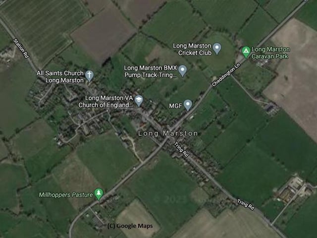 In Tring West and Long Marston, 84.7 per cent of people aged 12 and over had received the first and second dose of the vaccine.