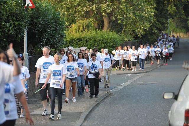 The Starlight Hike from Sue Ryder at Thorpe Hall. EMN-150808-225207009