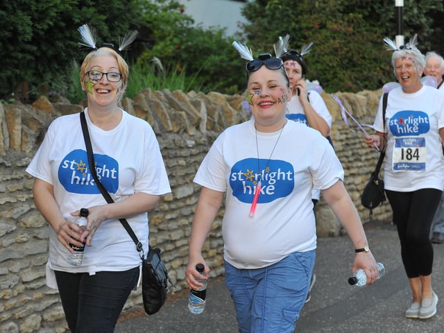 The Starlight Hike from Sue Ryder at Thorpe Hall. EMN-150808-225452009