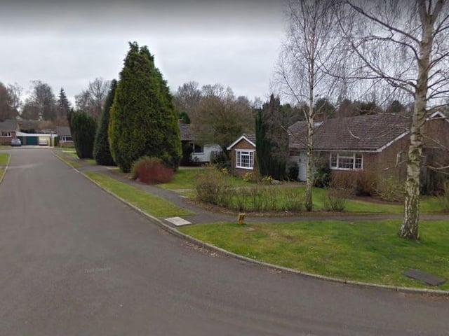The average property price in West Chiltington Common was £675,000.