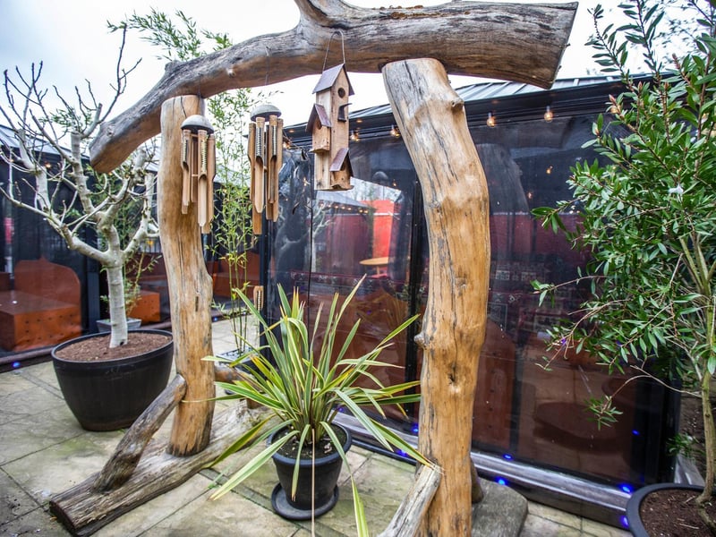 The garden has been transformed as it used to be empty, unused land. Photo: Kirsty Edmonds.