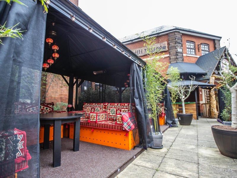 There are five gazebos in the garden. Photo: Kirsty Edmonds.