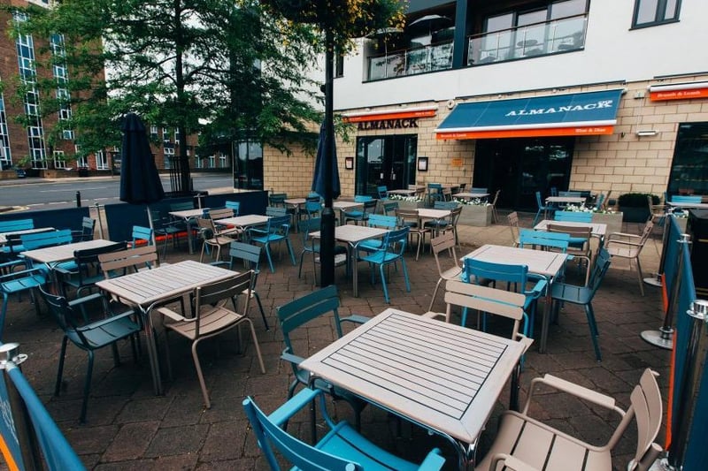 The Almanack in Kenilworth's town centre will be opening its outdoor seating area next week.