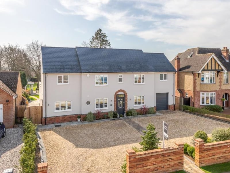 The house was originally built in the 1930s but has been transformed into an ultra-modern home