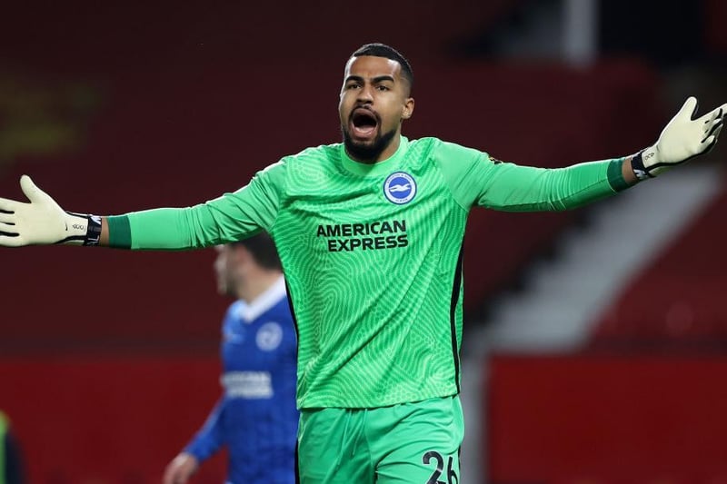 Brighton's No 1 goalkeeper will take his place between the sticks once more and will need to be at his best against Everton's potent attack including, Dominic Calvert-Lewin and co