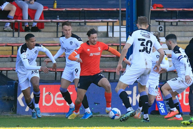 Half time substitute had a massive impact as he allowed Luton to move to a 4-2-4 formation and gave the visitors some genuine pace and width on the right. Fine late cross was powered into the net by Adebayo for another assist.