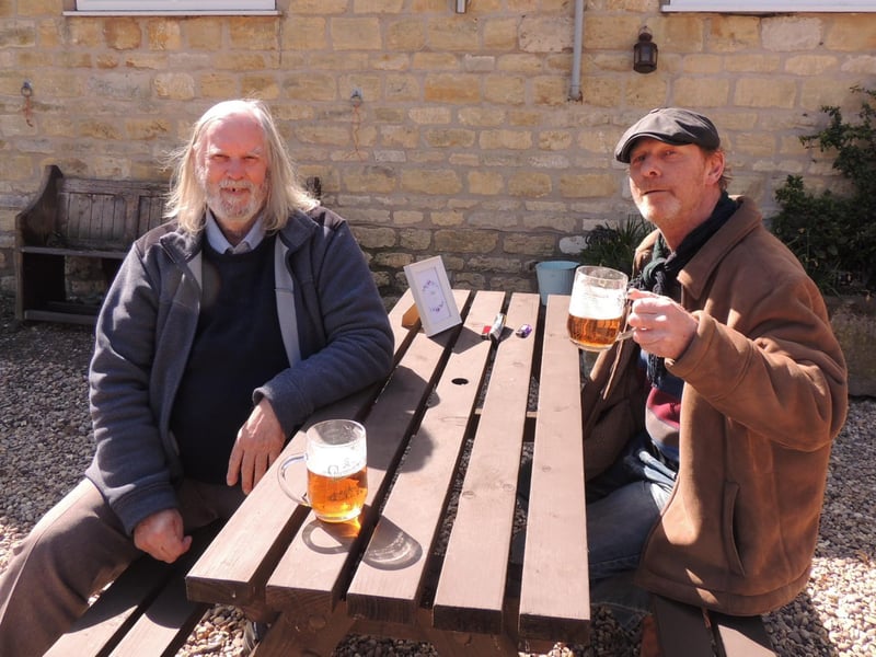 It has been a busy first two days at the Red Lion in Newton. EMN-210413-153802001