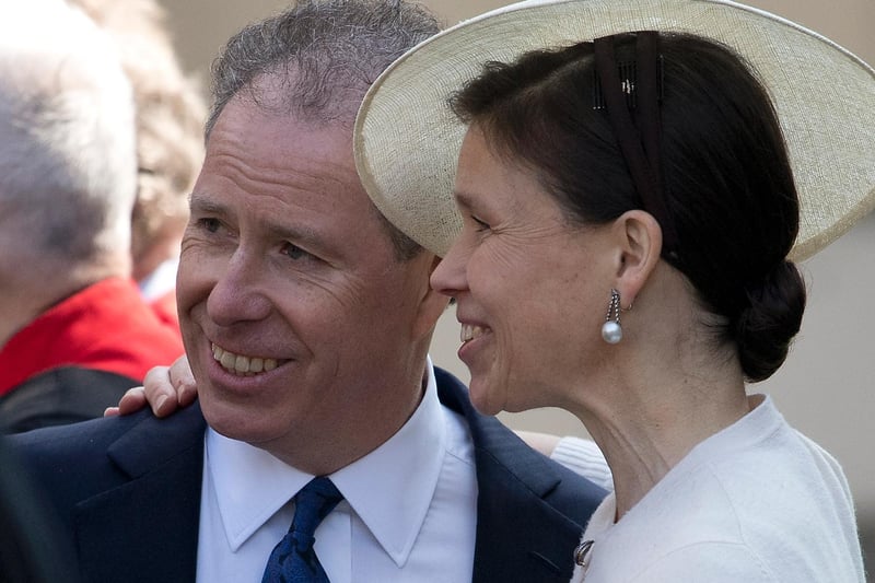 Lady Sarah Chatto is the only daughter of Princess Margaret, and Antony Armstrong-Jones, 1st Earl of Snowdon, and a niece of Queen Elizabeth II. Pictured here with her brother the 2nd Earl of Snowdon in 2017. Photo by Justin Tallis - WPA Pool /Getty Images
