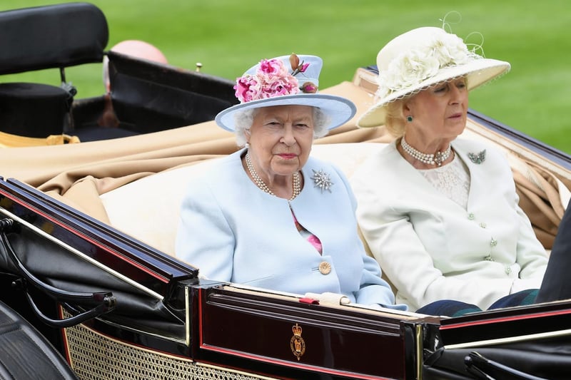 The sister of the Duke of Kent. Pictured here with Queen Elizabeth II, her first cousin. and, since her mother was a first cousin of the queen's husband, Prince Philip, she was also his first cousin once removed. Photo: Stuart C. Wilson/Getty Images for Ascot Racecourse