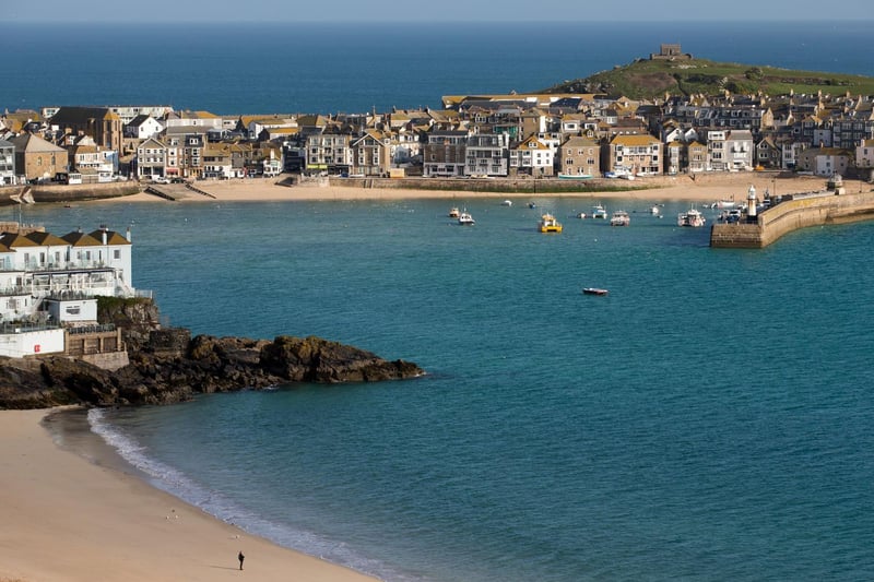 There were 124 departures to Cornwall in the year to June 2019