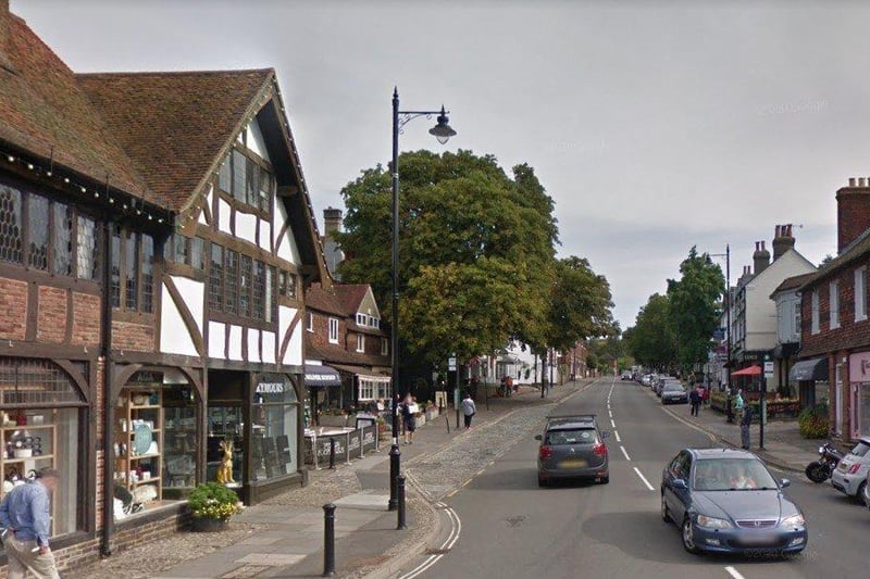 The fifth most common place people left the area for was Waverley, with 296 departures in the year to June 2019.  Pictured is Haslemere. (Photo: Google Street View)