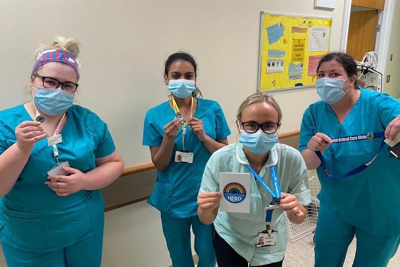Furnishings and practical supplies were funded for frontline staff unable to get home due to working longer shifts or in Covid areas — there were also two Trust-wide ‘Thank You’ initiatives where every member of staff received cards and gifts