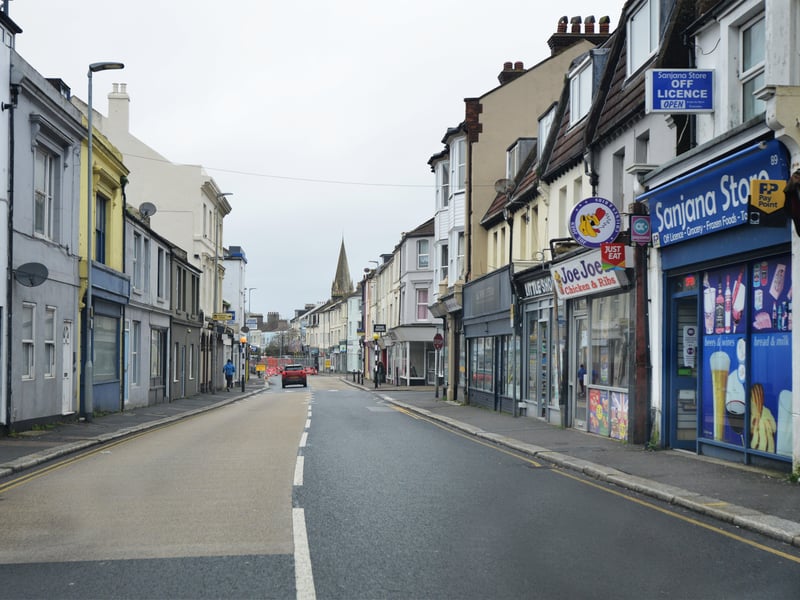 Second was Braybrooke and Bohemia where the average price rose to £264,896 up by 10% in the year to September 2020.