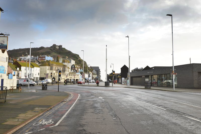 Ninth was Old Hastings where the average price fell to £267,382 down by 4.4% in the year to September 2020.
