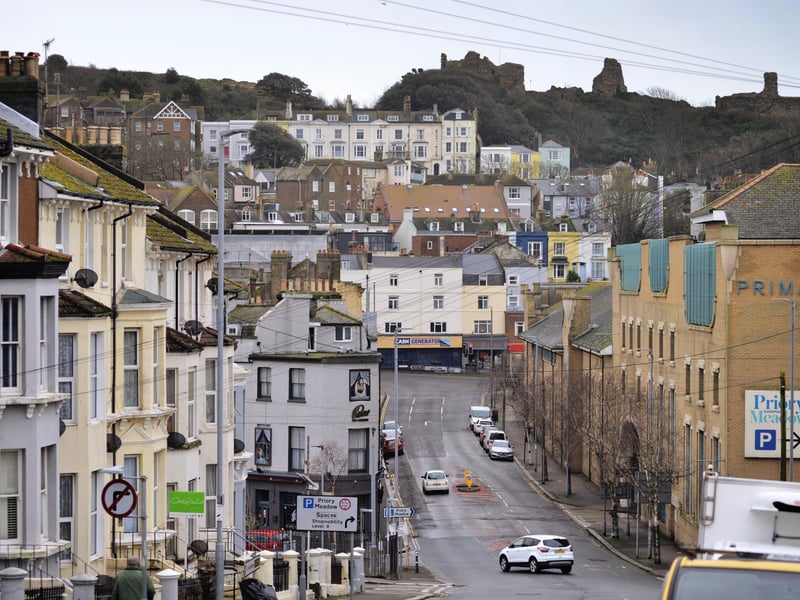 Tenth was Central Hastings where the average price fell to £191,657 down by 5.1% in the year to September 2020.