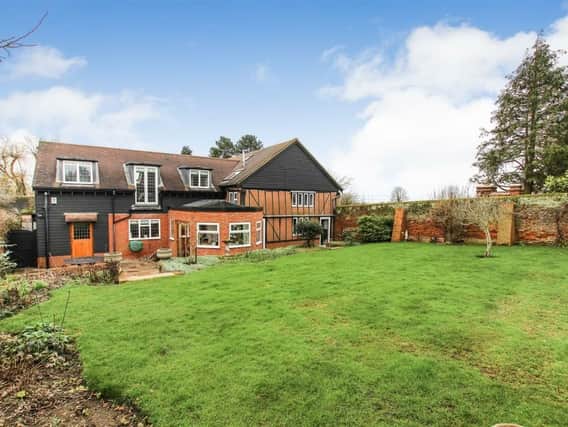The stunning property is on the market for £850,000