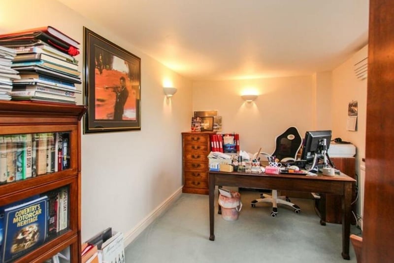This roomy office has everything you need for home working