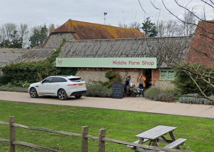 Readers named Middle Farm Shop, in Firle, as one of their favourites. Photograph: Google Maps