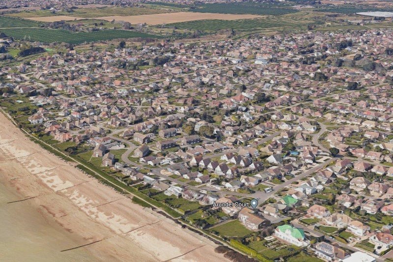 The second biggest price hike was in Ferring and Kingston Gorse where the average price rose to £531,424, up by 8.2% on the year to September 2019. Overall, 99 houses changed hands here between October 2019 and September 2020, a drop of 23%