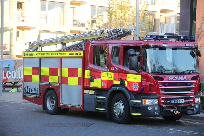 Firefighters carried out a huge exercise SUS-210505-174427001