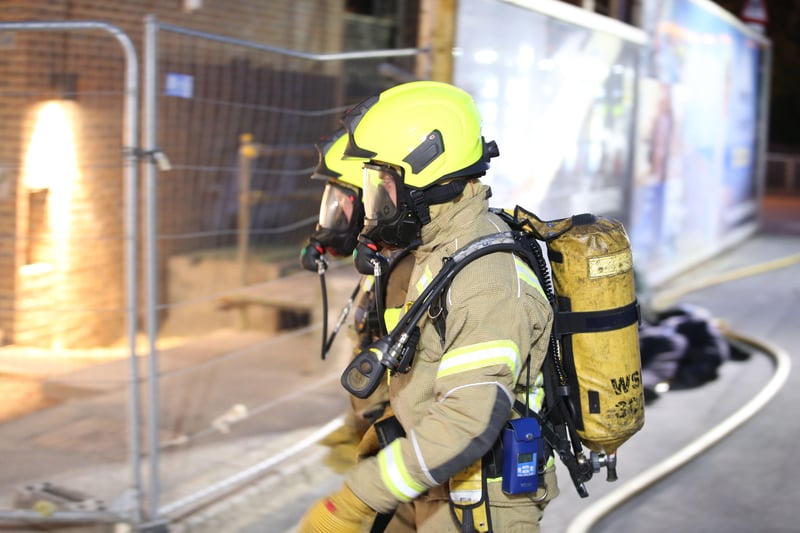 Firefighters carried out a huge exercise SUS-210505-172136001