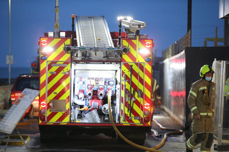 Firefighters carried out a huge exercise SUS-210505-172357001
