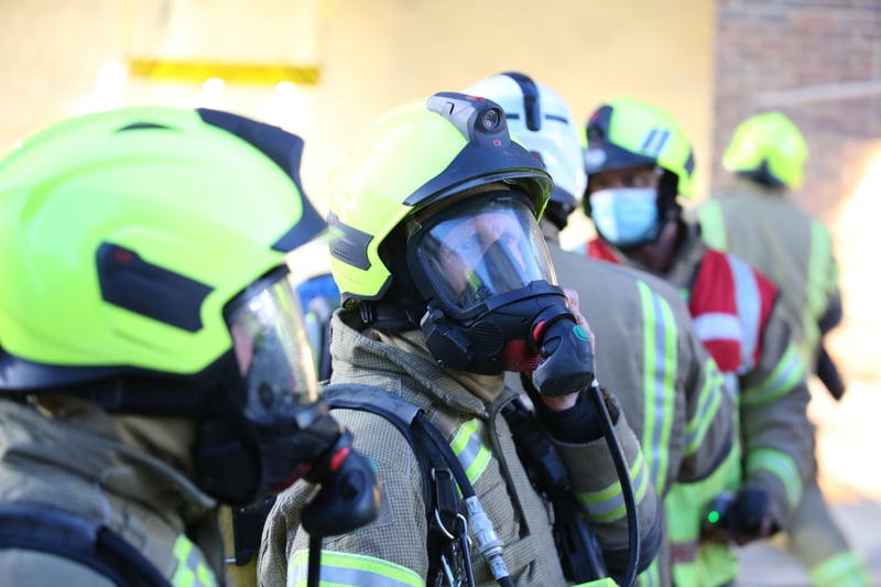 Firefighters carried out a huge exercise SUS-210505-173220001