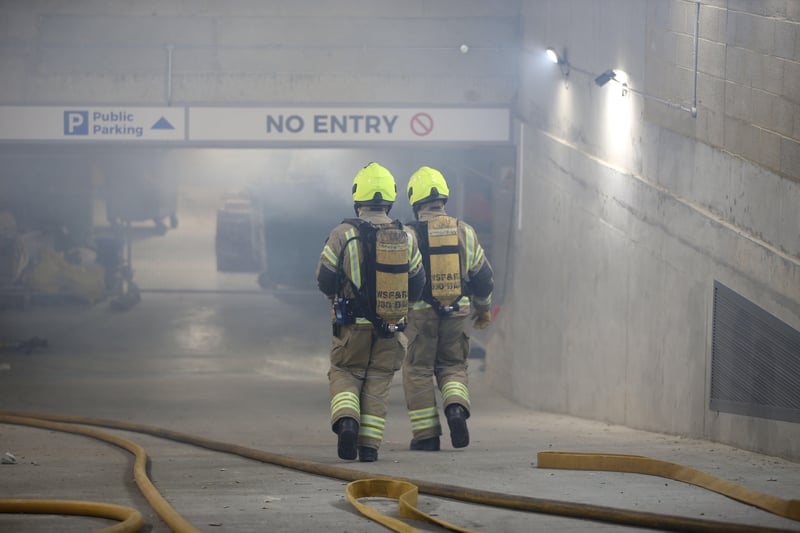 Firefighters carried out a huge exercise SUS-210505-173124001