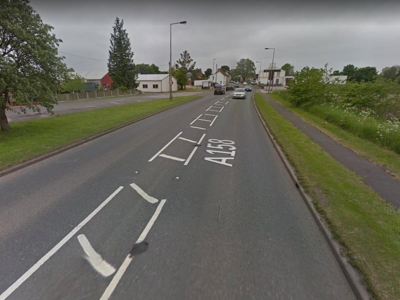 A158 from Lincoln to Horncastle. Photo: Google Street View