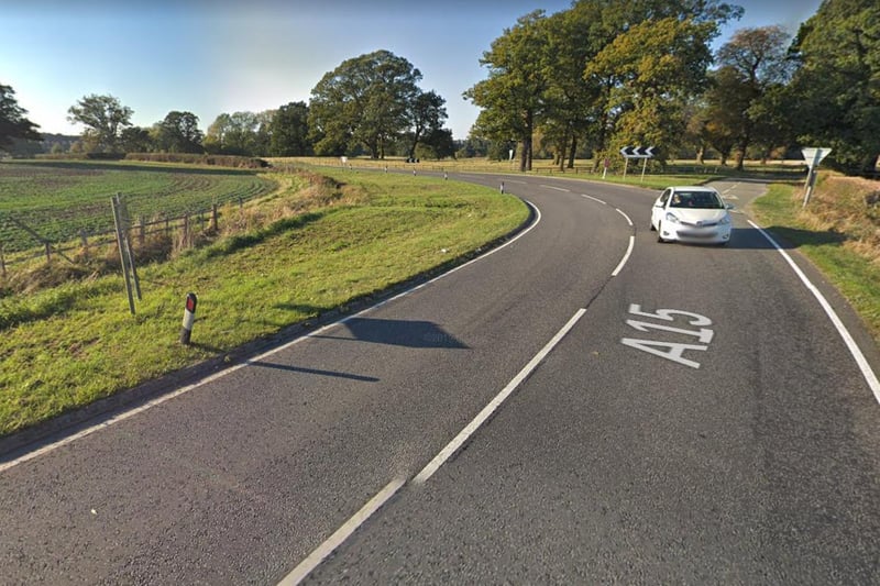 The A15 between Sleaford and Bourne. Photo: Google Street View