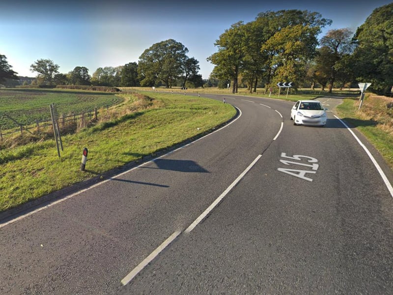 The A15 between Sleaford and Bourne. Photo: Google Street View