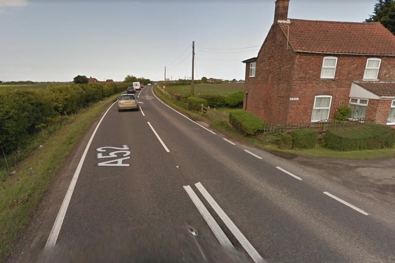 The A52 between Boston and Skegness. Photo: Google Street View