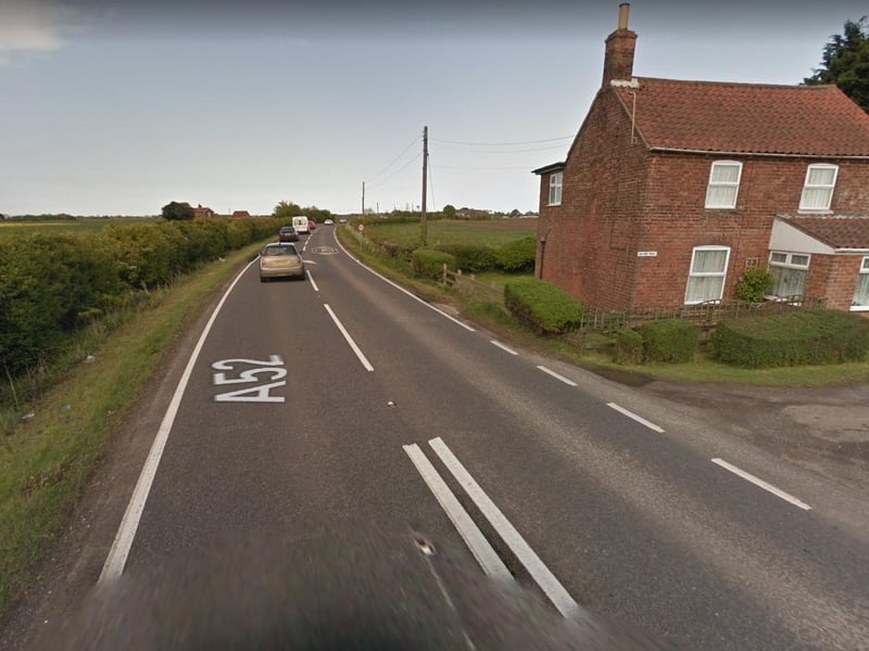 The A52 between Boston and Skegness. Photo: Google Street View