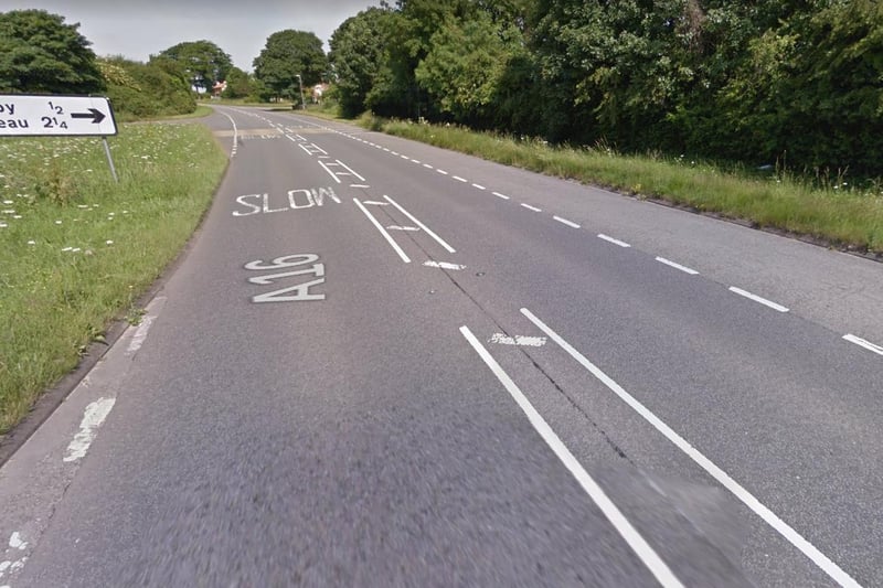 The A16 between Spilsby and Louth. Photo: Google Street View