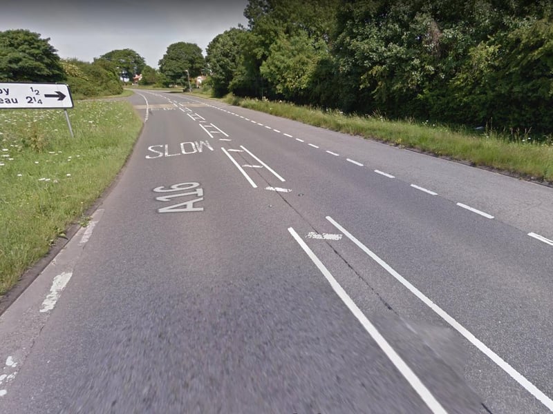 The A16 between Spilsby and Louth. Photo: Google Street View