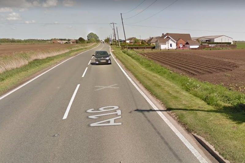 The A16 between Spilsby and Boston. Photo: Google Street View