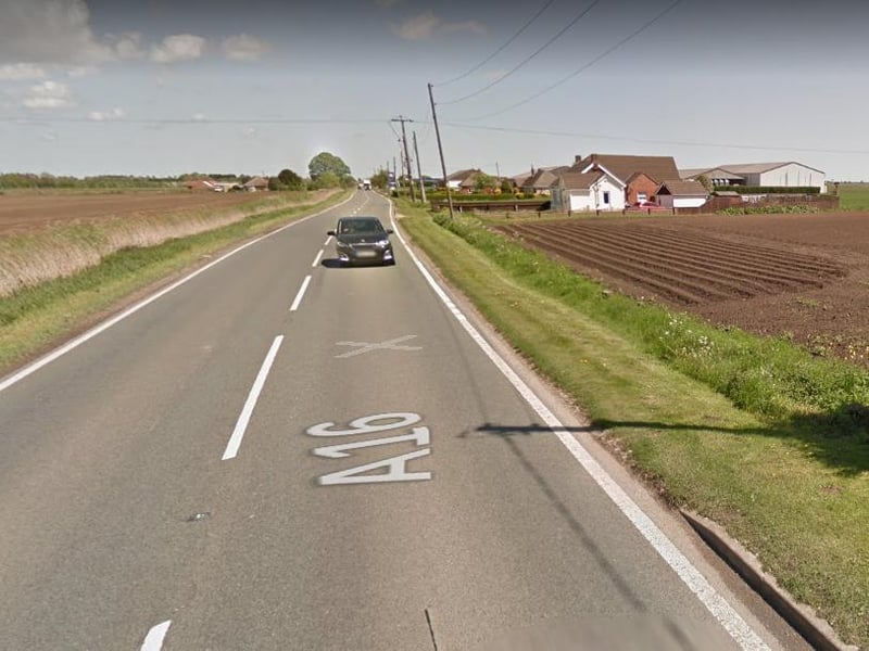 The A16 between Spilsby and Boston. Photo: Google Street View