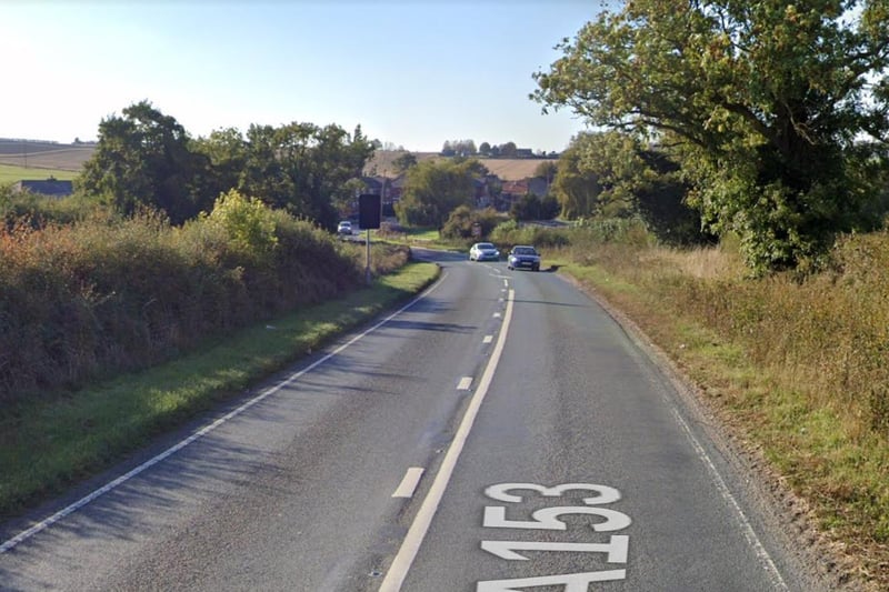 The A153 between Sleaford and Grantham. Photo: Google Street View