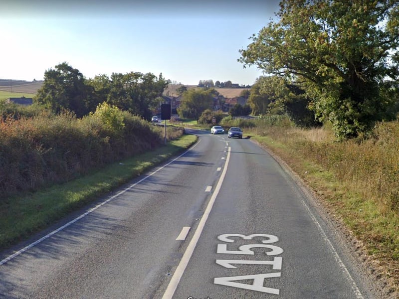 The A153 between Sleaford and Grantham. Photo: Google Street View