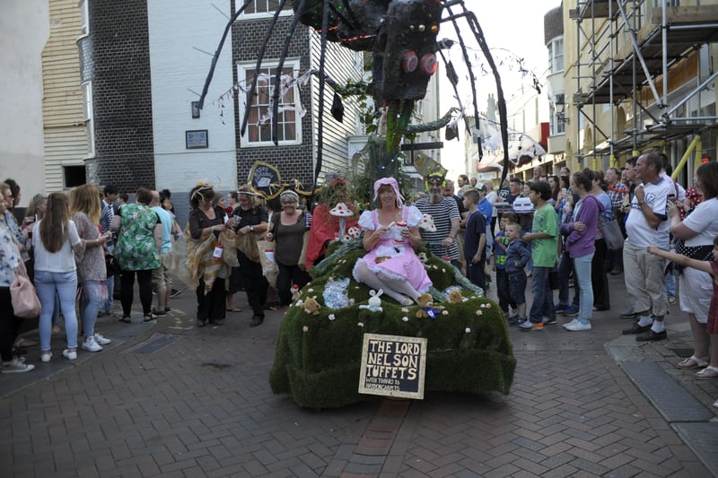 Hastings Old Town Carnival Week 2014: Pram Race.
This event took place on Wednesday, July 30. Photo by Frank Copper SUS-211105-105845001