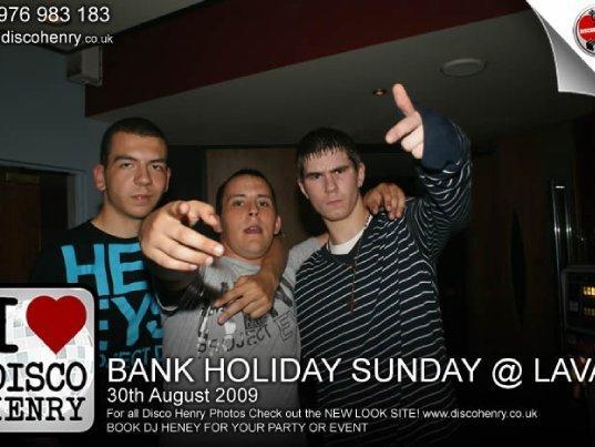 August Bank Holiday Sunday in 2009 at Lava Ignite. Photo: Disco Henry
