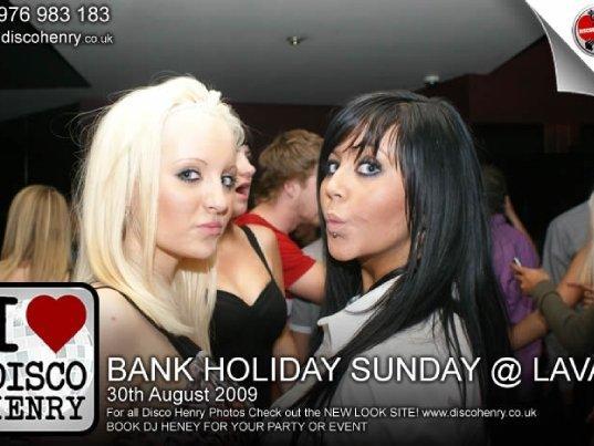 August Bank Holiday Sunday in 2009 at Lava Ignite. Photo: Disco Henry