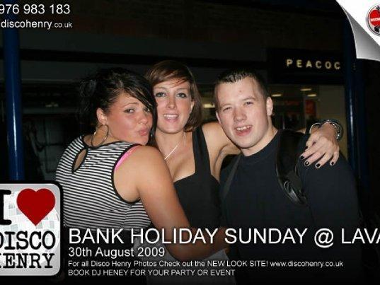 August Bank Holiday Sunday in 2009 at Lava Ignite. Photo: Disco Henry